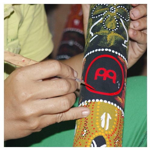 Meinl 47" Wood Rainstick, Extra Large, Black