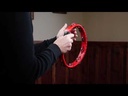 MEINL Percussion Headliner Series Hand Held ABS Tambourine Red