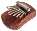 MEINL Sonic Energy 8 Note Kalimba with Flower of Life Carving