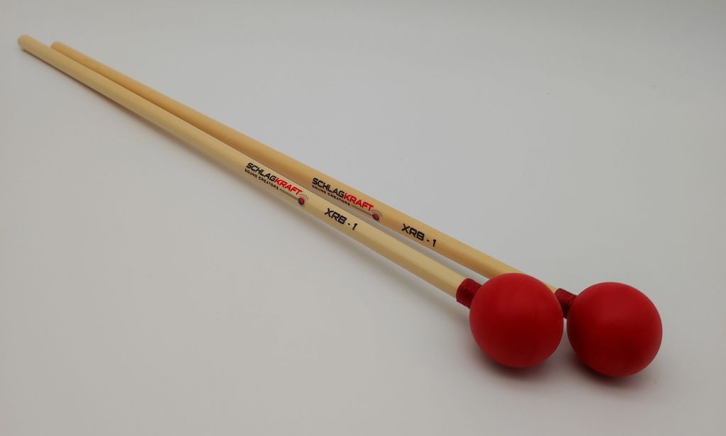 [XRB-1] Schlagkraft Xylophon Mallets Red Rubber XRB-1