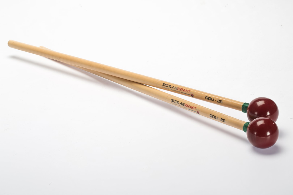 [GDU-25] Schlagkraft Glockenspiel Mallets Cherry Red GDU-25