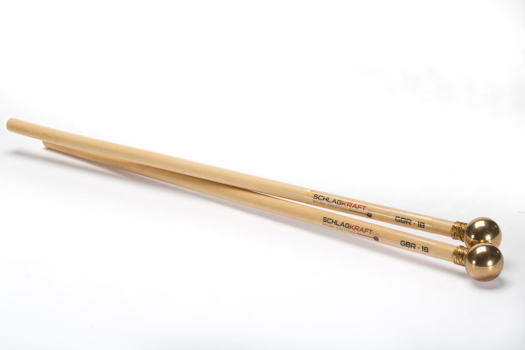 [GBR-18] Schlagkraft Glockenspiel Mallets Golden Brass Heavy GBR-18
