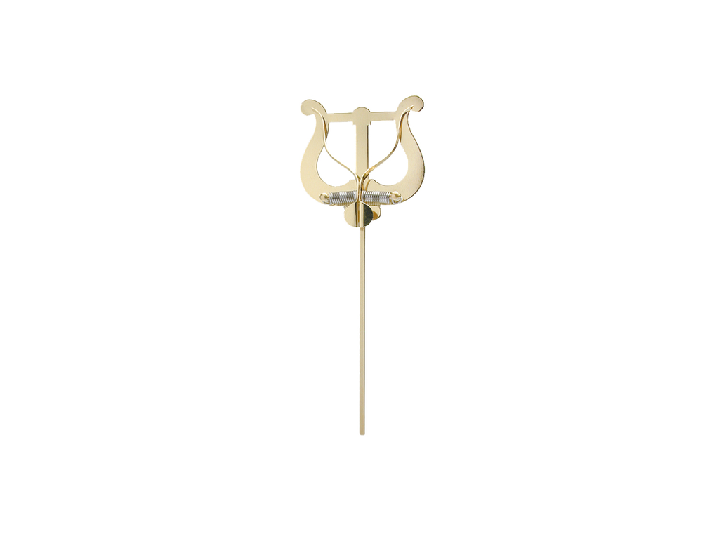 Marschgabel für Trompete, Tenorhorn, Tuba, messing