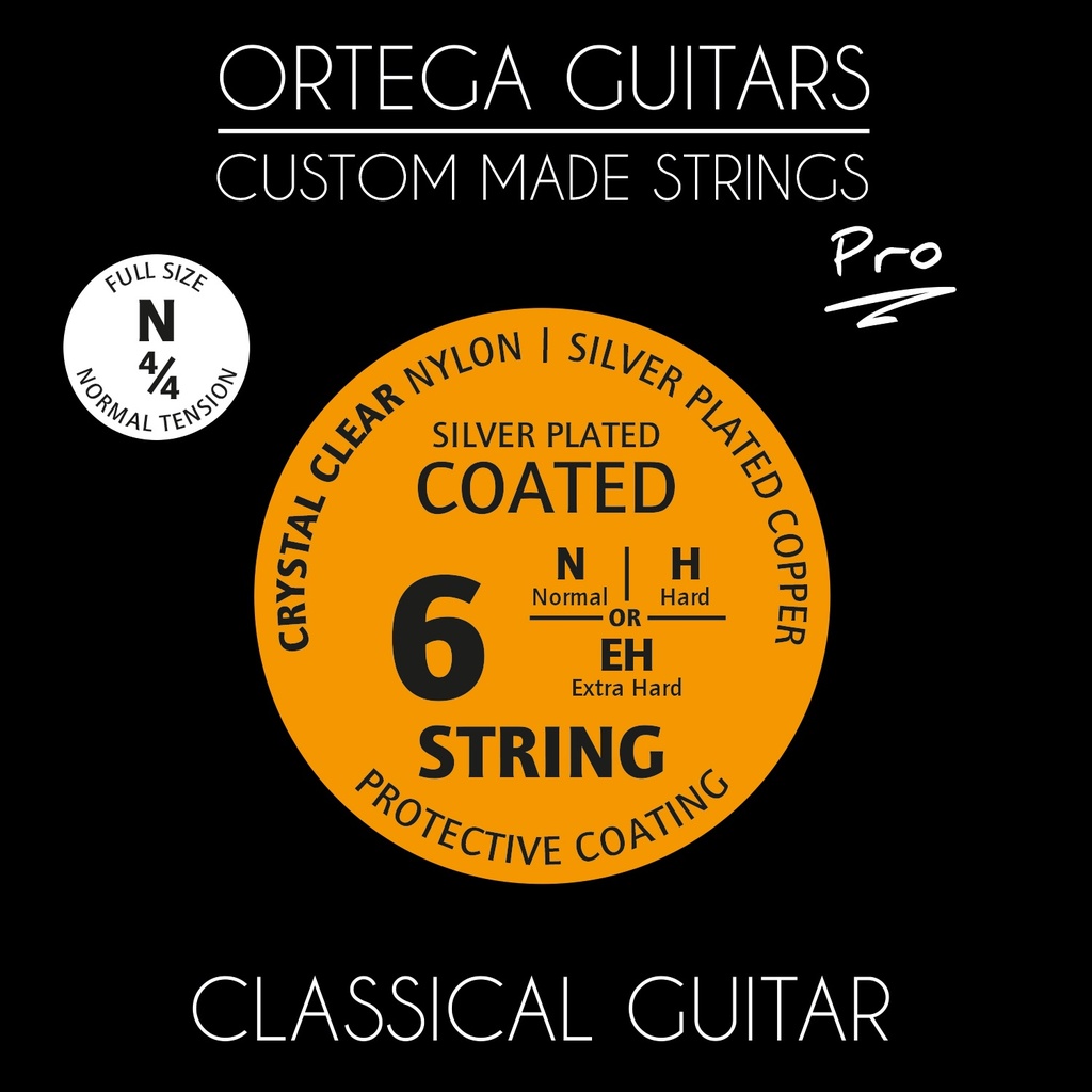 Ortega Custom Made Saiten Pro Konzertgitarre