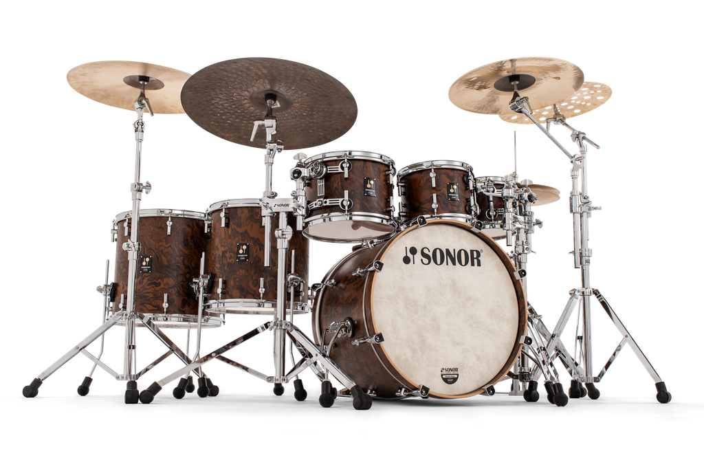 Sonor Momentum Maple California Burl Shell Set 422