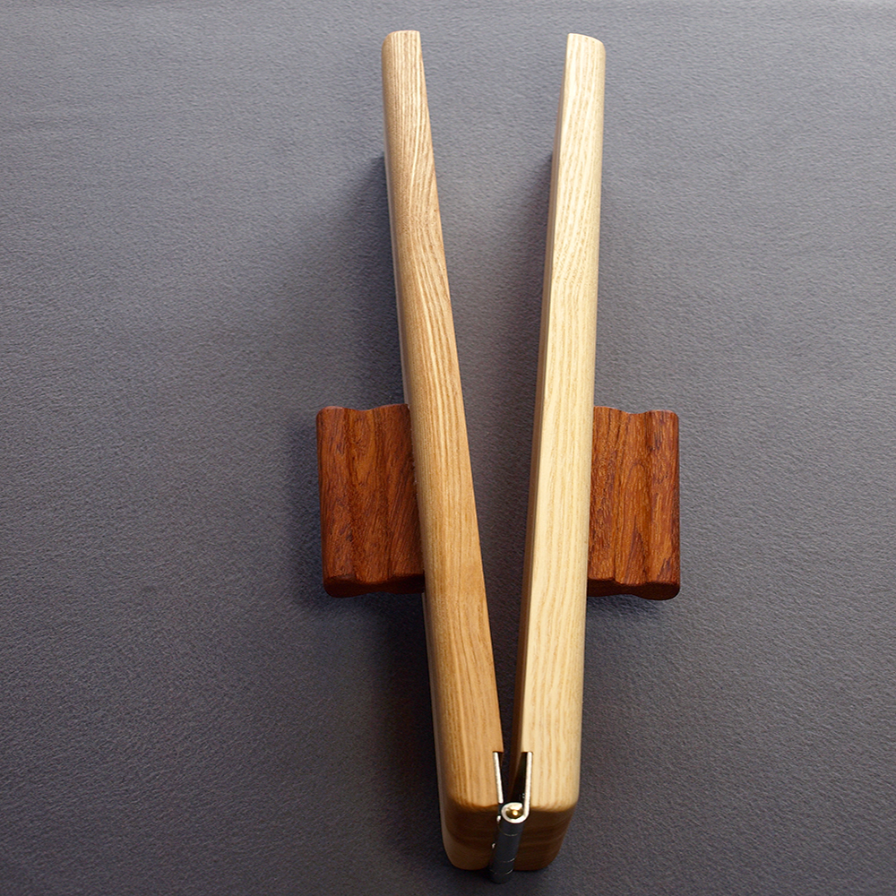 Kaufmann Peitsche mittel Holzgriff