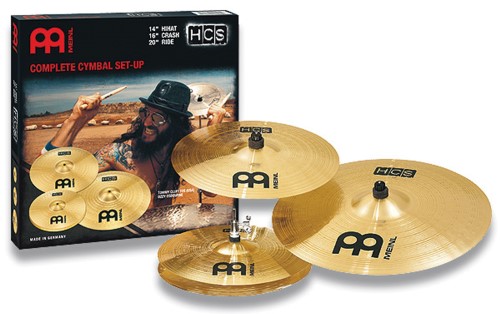 MEINL Cymbals HCS komplettes Beckenset