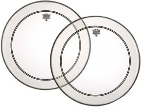 [812848] Remo Powerstroke 3 clear Bassdrum Fell (18")