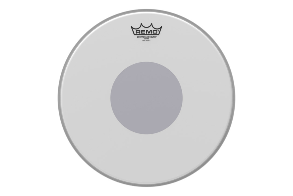 [812233] Remo controlled Sound coated Black Dot (13")