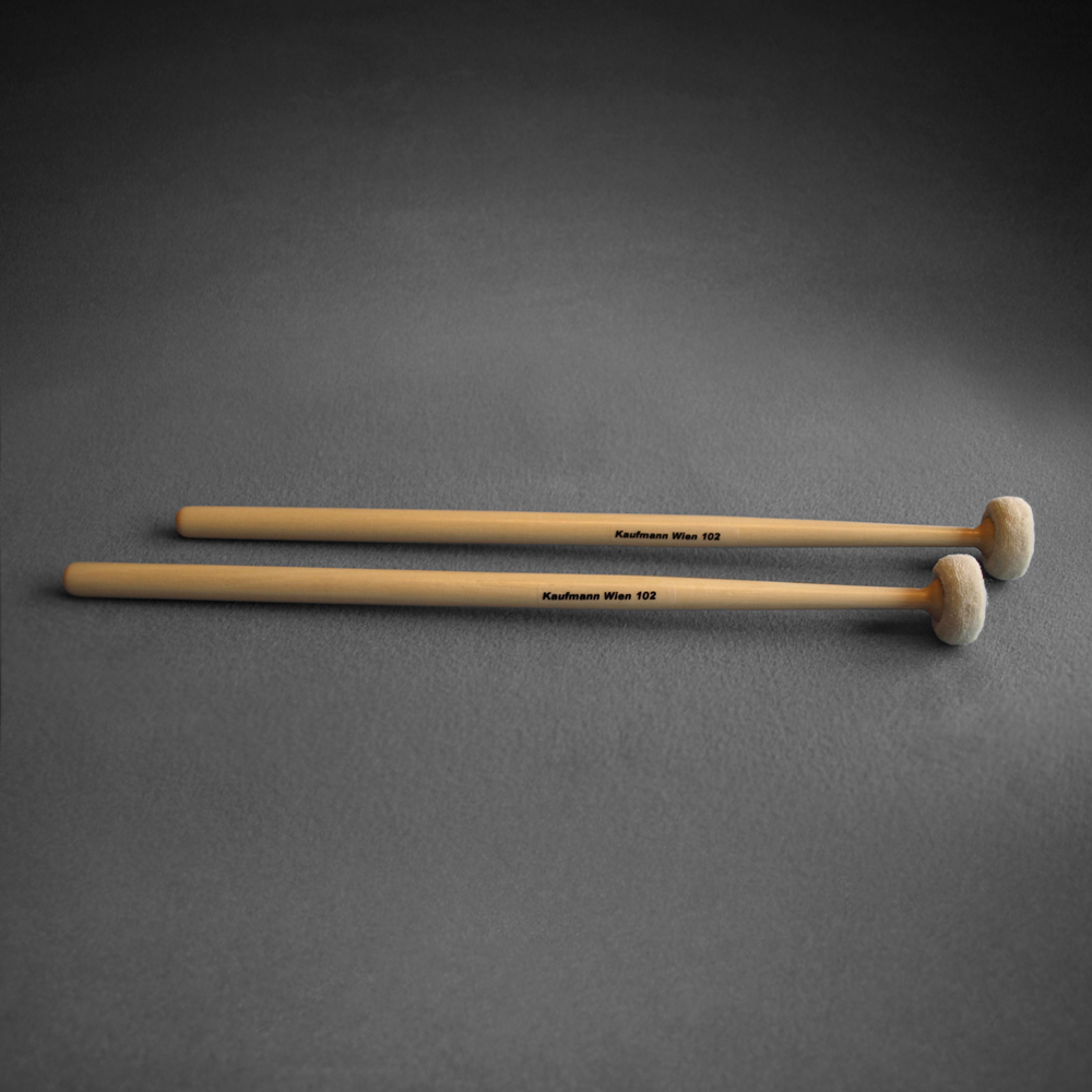 [Kaufmann100] Kaufmann Wiener Flanell Paukenschlägel (weich)