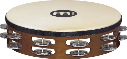 [TAH2AB] Meinl Traditional Goat-Skin Wood Tambourine (vernickelter Stahl)
