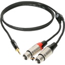 Klotz MiniLink PRO Y-Kabel Klinke 3,5mm - 2x XLRfm